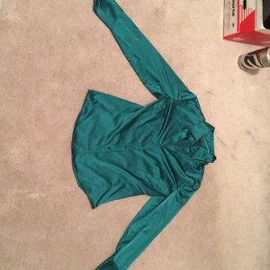 New York & Company Dark Green Button down